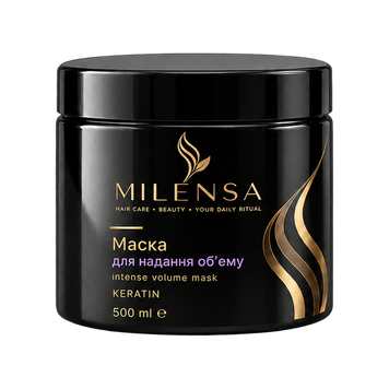 Маска для надання об&rsquo;єму Intense Volume Mask Keratin 500 ml ML06 фото