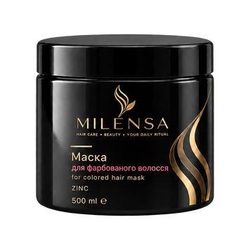 Маска для фарбованого волосся For Colored Hair Mask Zinc 500 ml ML07 фото