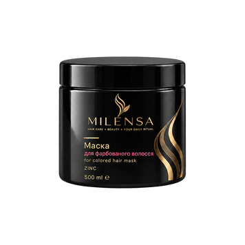 Маска для фарбованого волосся For Colored Hair Mask Zinc 500 ml ML07 фото