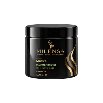 Відновлююча маска для волосся Restorative Hair Mask Protein 500 ml ML09 фото